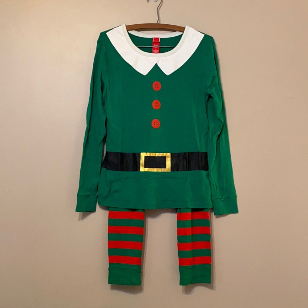 Elf Pajama Set, XL